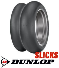 Dunlop Track Day Slick Set Deal FREE S/H
